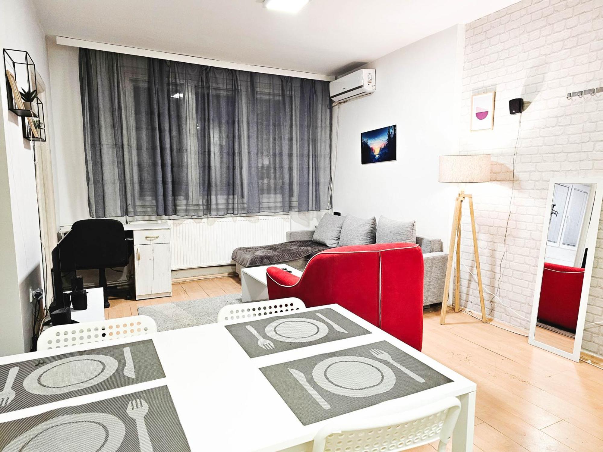 Rooftop Apartment At Mainsquare Skopje Exterior foto