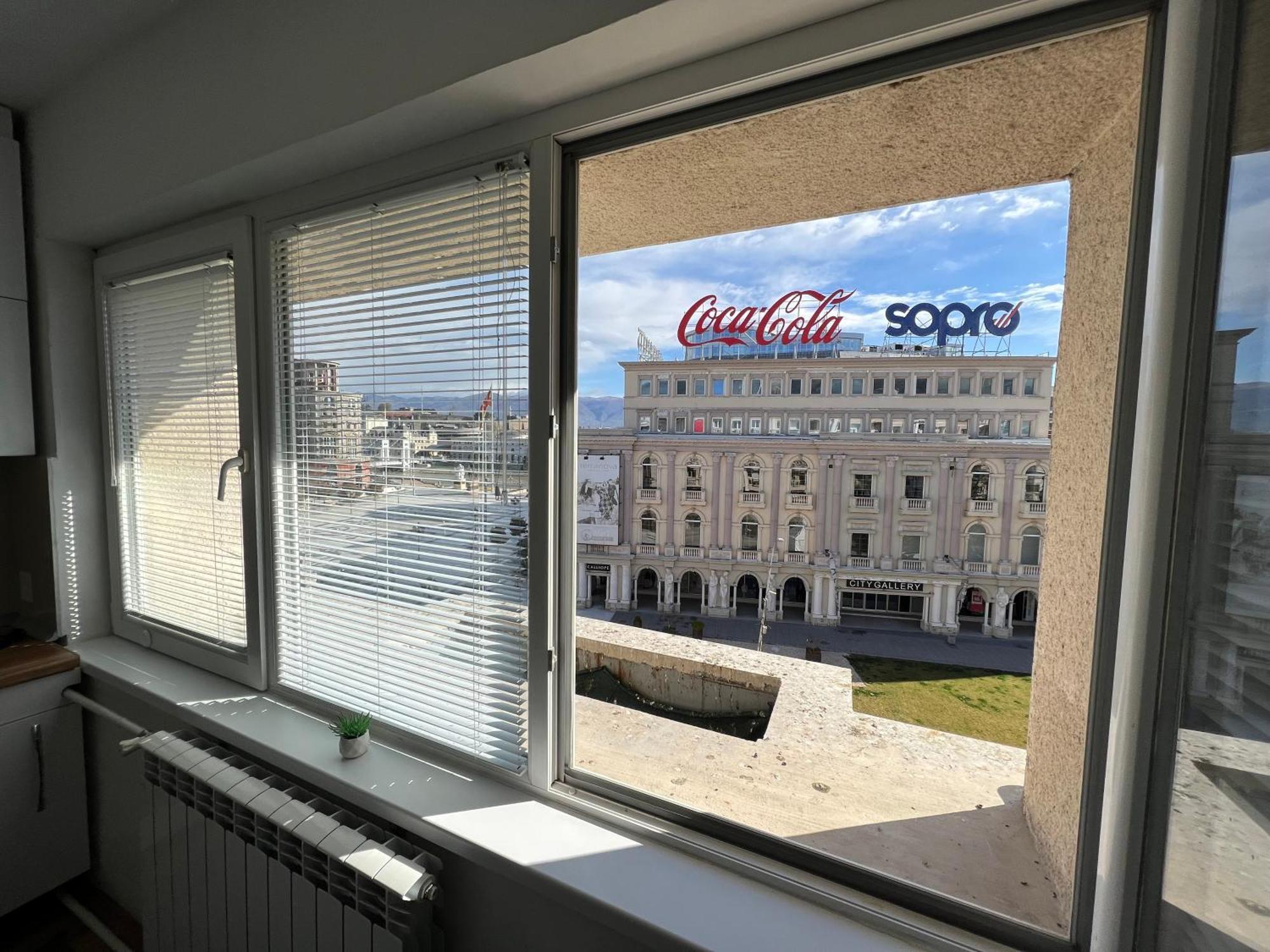 Rooftop Apartment At Mainsquare Skopje Exterior foto