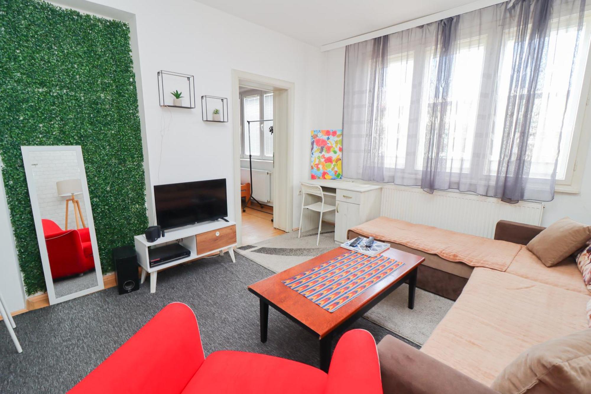 Rooftop Apartment At Mainsquare Skopje Exterior foto